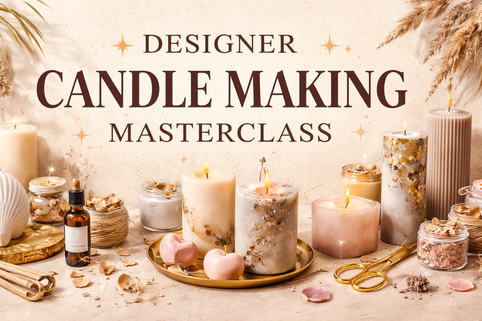 Designer Candle Making Masterclass 